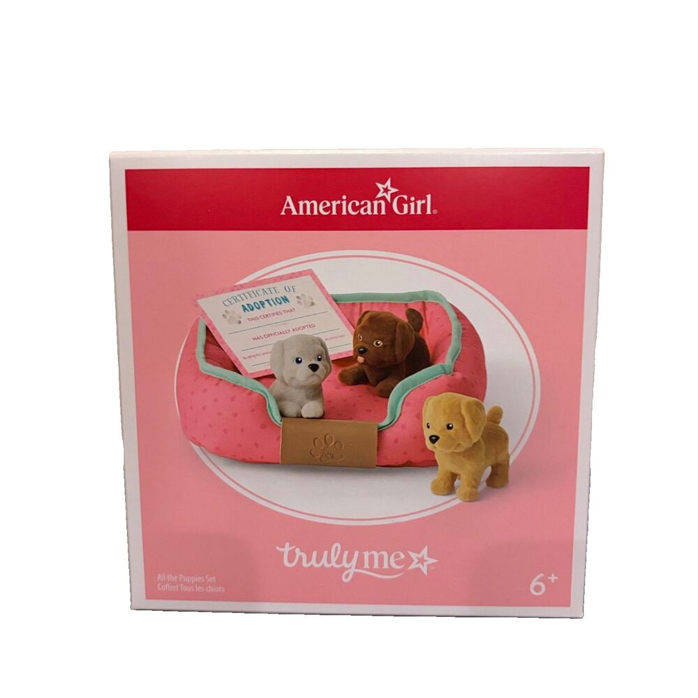 American Girl All The Puppies Set of 3 Sealed Mattel Toys NIB